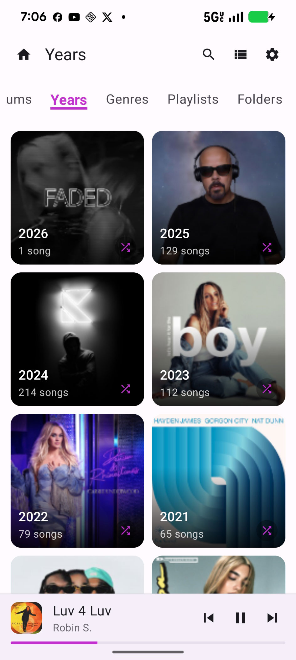 ShuffleIt app screenshot